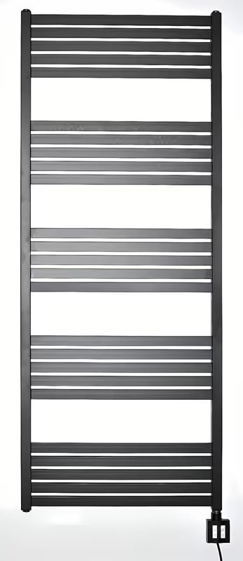 Elektrinis rankšluosčių džiovintuvas Thermal Trend KH Economy 150x60 cm, juodos matinės spalvos, su termostatu KTX