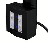 Elektrinis rankšluosčių džiovintuvas Thermal Trend KH Economy 150x60 cm, juodos matinės spalvos, su termostatu KTX