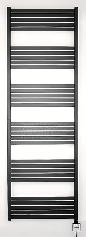 Elektrinis rankšluosčių džiovintuvas Thermal Trend KH Economy 180x60 cm juodos matinės spalvos su termostatu KTX 3.