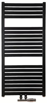Kombinuotas rankšluosčių džiovintuvas Thermal Trend Kh 97x45 cm, juodos matinės spalvos