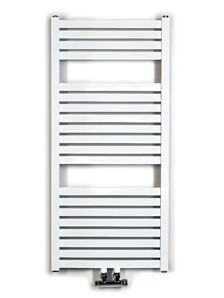 Baltas kombinuotas rankšluosčių džiovintuvas Thermal Trend, 45x97 cm dydžio