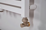 Baltas kombinuotas rankšluosčių džiovintuvas Thermal Trend, 45x97 cm dydžio