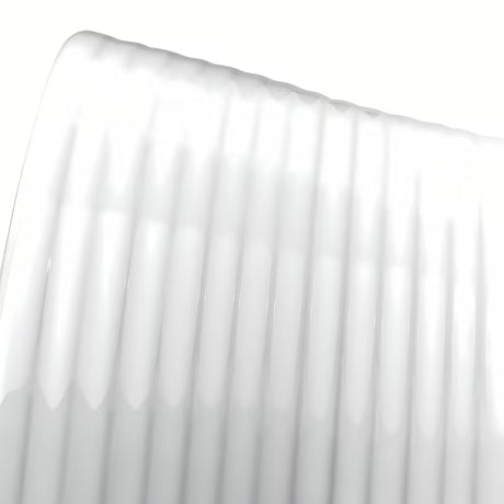 Balta pastatomas ant stalviršio praustuvas Triomini Slim 40x40 cm iš plonasienės keramikos, su lengvai banguotais kraštais