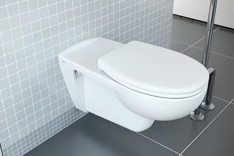 Baltas pakabinamas KLOZETAS Vitra su berėmiu nuplovimu pro lengvesnei priežiūrai