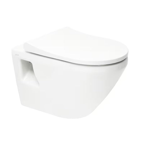 Balta pakabinamas KLOZETAS vitra Integra rimless  su Rim-Ex technologija ir sėdyne softclose.