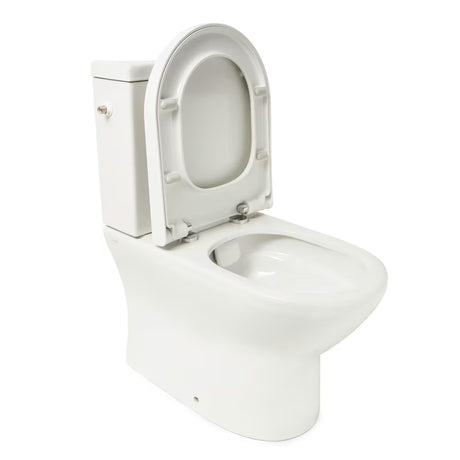 Balta PASTATOMAS klozetas vitra Integra rimless  su sėdyne softclose ir bakeliu
