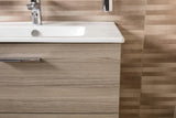 Vonios kambario Baldų Komplektas Vitra Mia 79 x 39,5 cm, cordoba dekoro, su spintele, praustuvu, veidrodžiu ir LED apšvietimu.