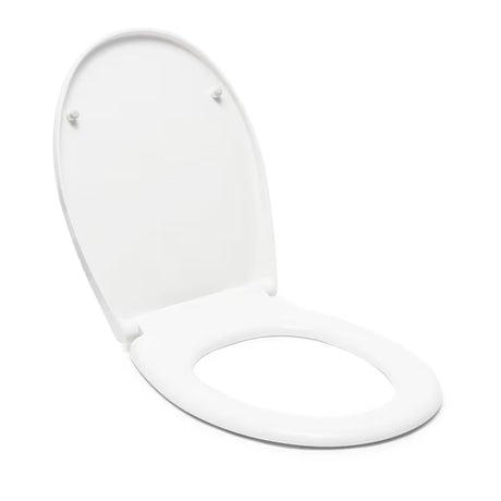 Balta KLOZETO dangtis Vitra Normus su technologija softclose, EasyLock ir metaliniais vyriais su paslėptu tvirtinimu.