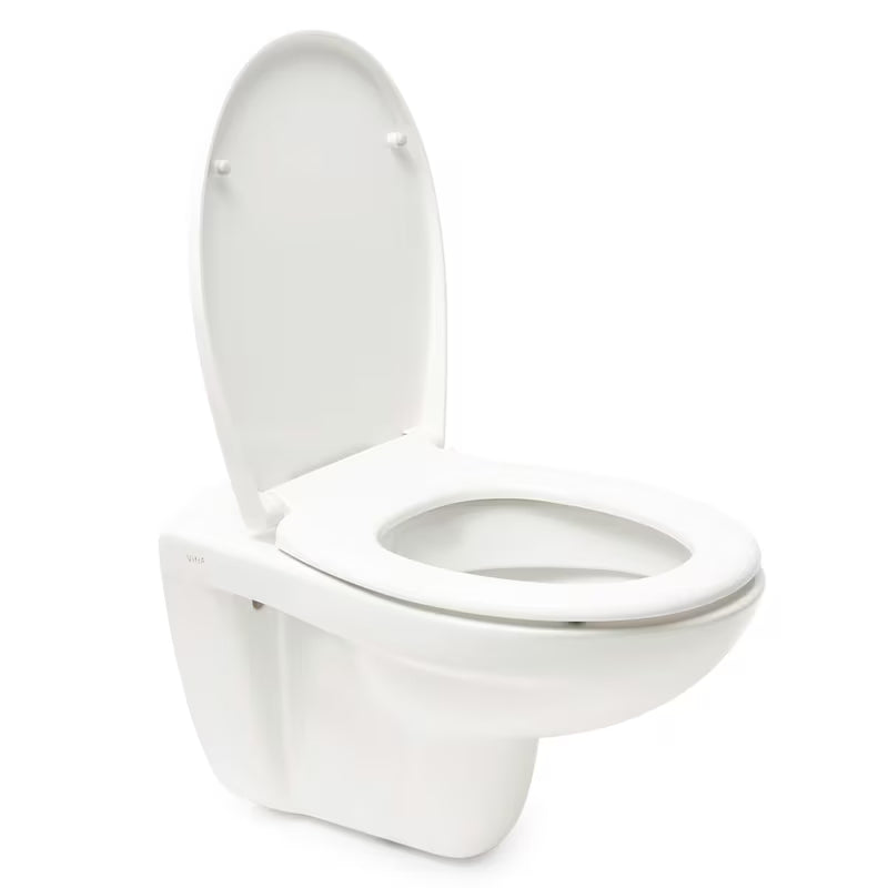 Baltas pakabinamas KLOZETAS vitra Normus su dangčiu softclose ir QuickRelease funkcija