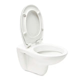 Baltas pakabinamas KLOZETAS vitra Normus su dangčiu softclose ir QuickRelease funkcija