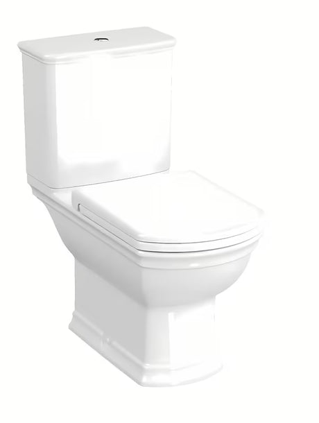 Baltas PASTATOMAS klozetas Vitra Ricordi su vario nuotaku, įskaitant armatūrą, be WC deske