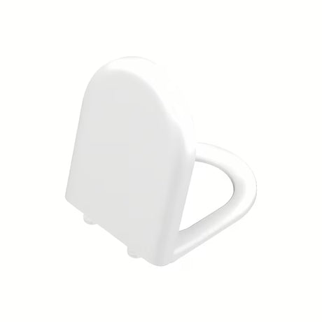 Baltas KLOZETO dangtis vitra S50 su softclose ir EasyLock, užapvalinto dizaino