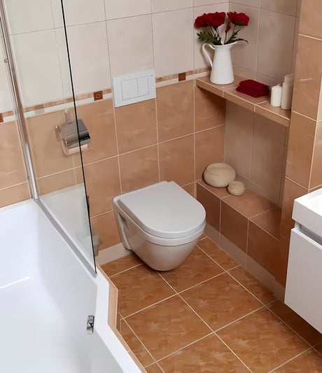 Balti pakabinamas KLOZETAS vitra S50 su matomu šoniniu tvirtinimu