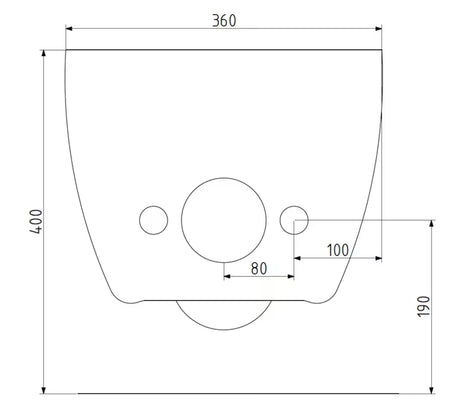 Pakabinamas KLOZETAS vitra Shift baltos spalvos su bidė apiplovimo antgaliu rimless 