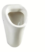 Baltas urinal vitra su jutikliu su automatiniu nuleidimu Sanela