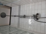 Dušo sistema WF Industrial alyva sendintos bronzos apdailos, su 20 cm viršutiniu dušu